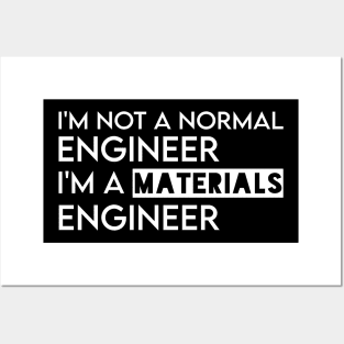 materials engineer Posters and Art